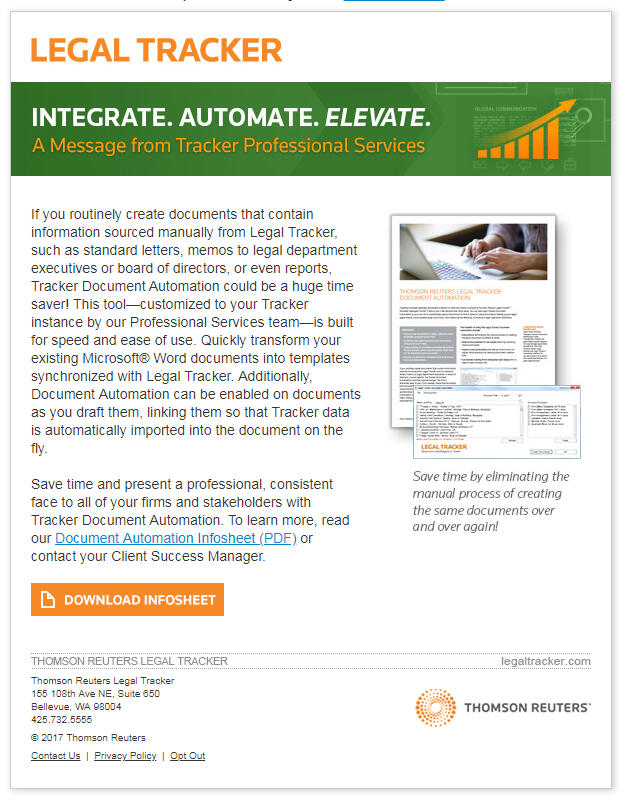 Highlight relevant service offerings