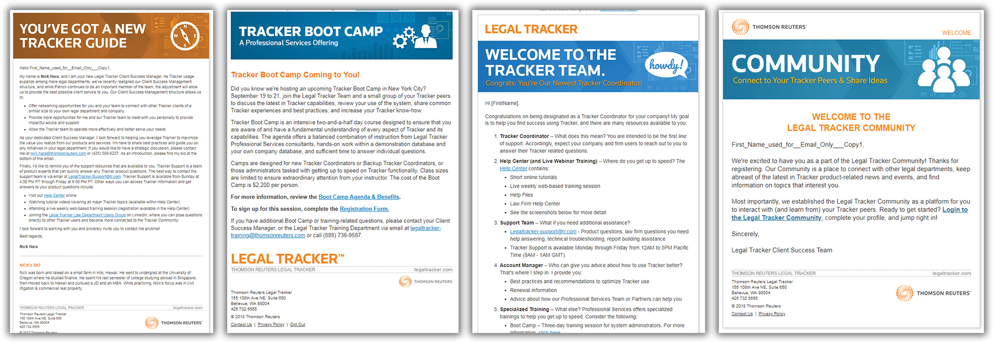 Operational Emails A variety of operational emails - key to customer onboarding and feature adoption.